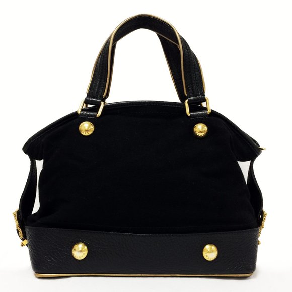 Vintage Dolce & Gabbana Black Embroidered Shoulder Bag - Picture 12 of 12